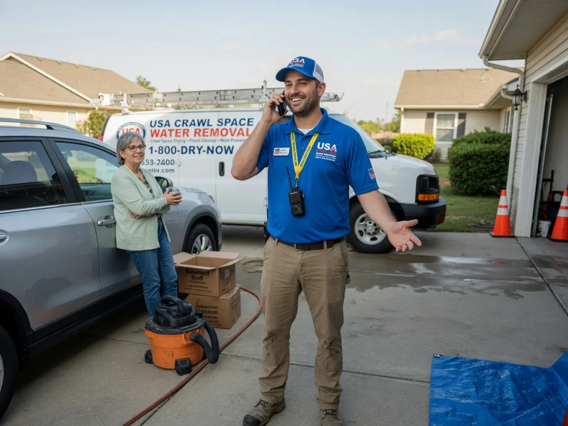 Crawl Space Water Removal Brighton, IL FAQs